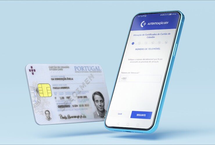 Documentos no telemóvel